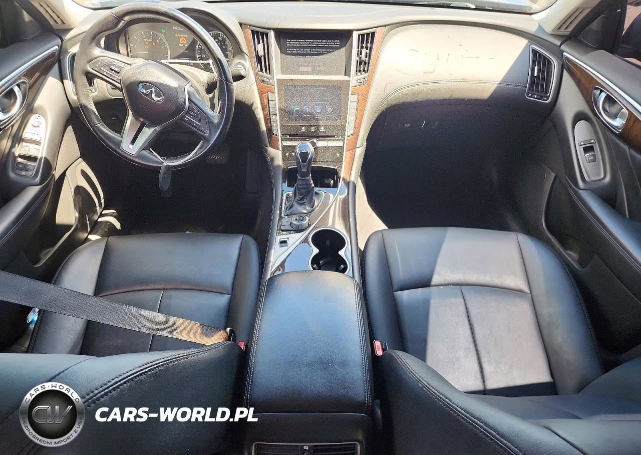 2018 Infiniti Q50 3.0T Luxe VIN:JN1EV7AR6JM433316 - 8