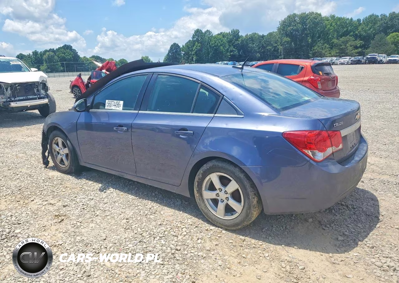 2014 Chevrolet Cruze Lt VIN:1G1PC5SB7E7205629 - 2
