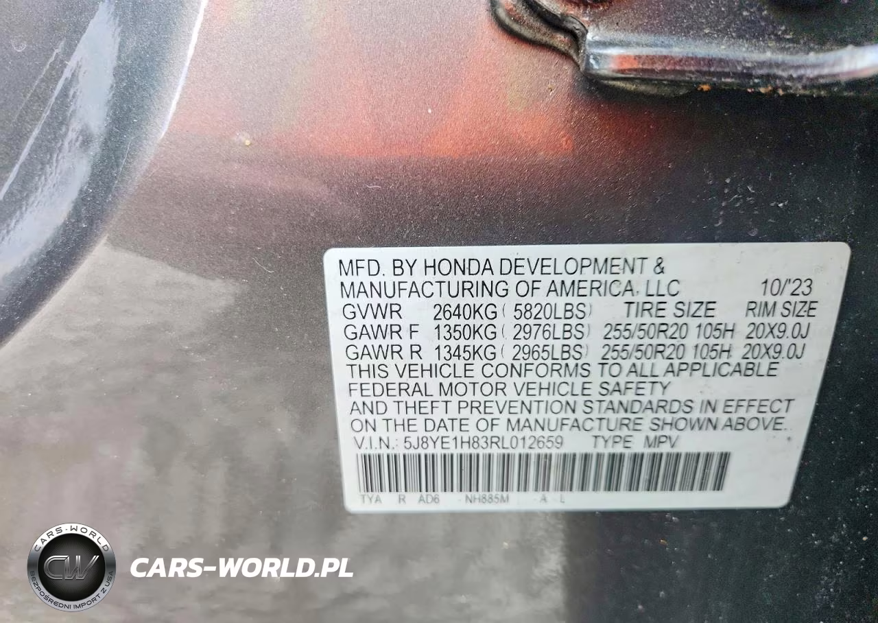 2024 Acura Mdx Advance VIN:5J8YE1H83RL012659 - 13