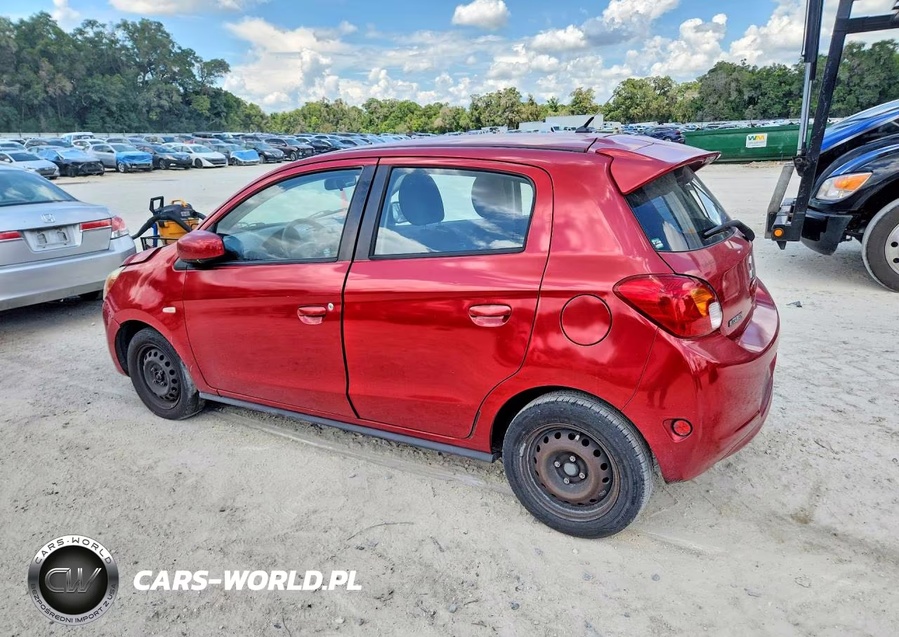 2015 Mitsubishi Mirage De VIN:ML32A3HJ4FH038266 - 2