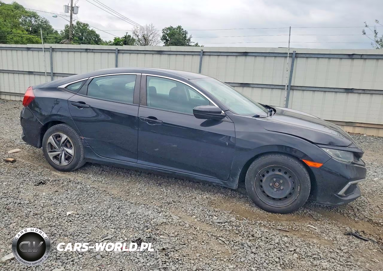 2019 Honda Civic Lx VIN:2HGFC2F68KH590425 - 4