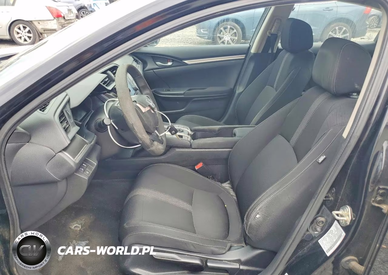2019 Honda Civic Lx VIN:2HGFC2F68KH590425 - 7