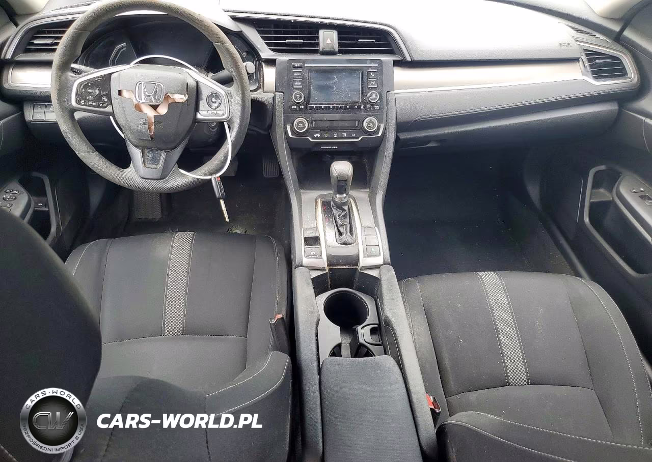 2019 Honda Civic Lx VIN:2HGFC2F68KH590425 - 8