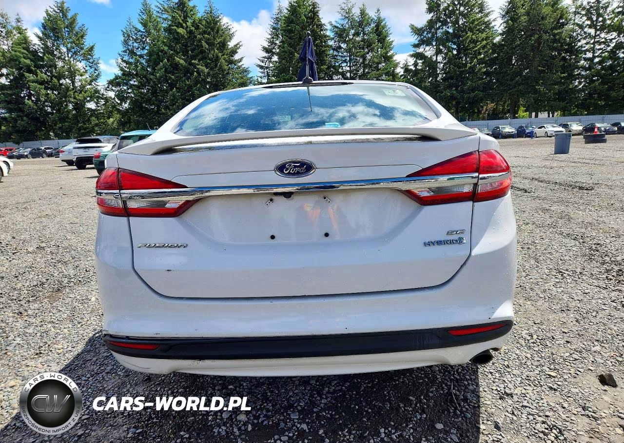 2018 Ford Fusion Se Hybrid VIN:3FA6P0LUXJR170314 - 6