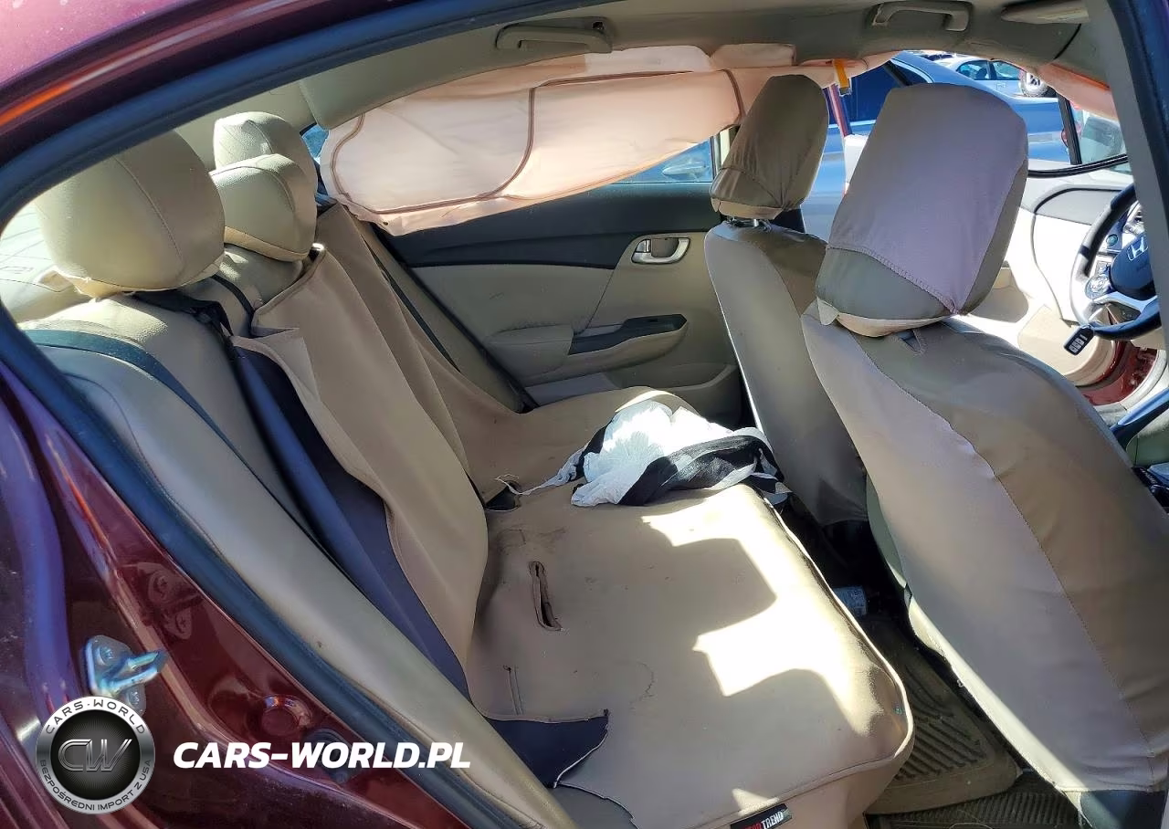 2015 Honda Civic Ex VIN:2HGFB2F82FH510529 - 10