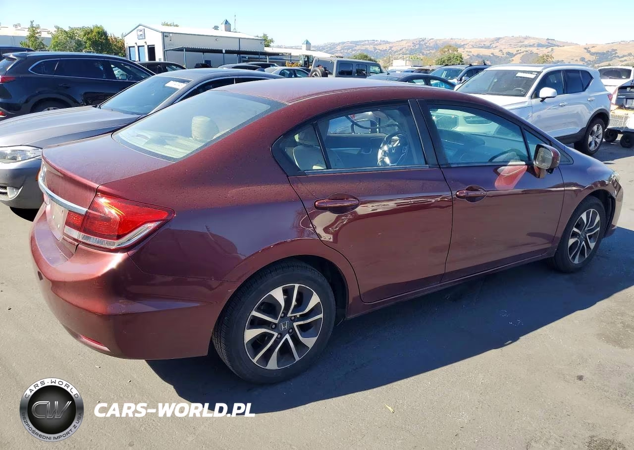 2015 Honda Civic Ex VIN:2HGFB2F82FH510529 - 3