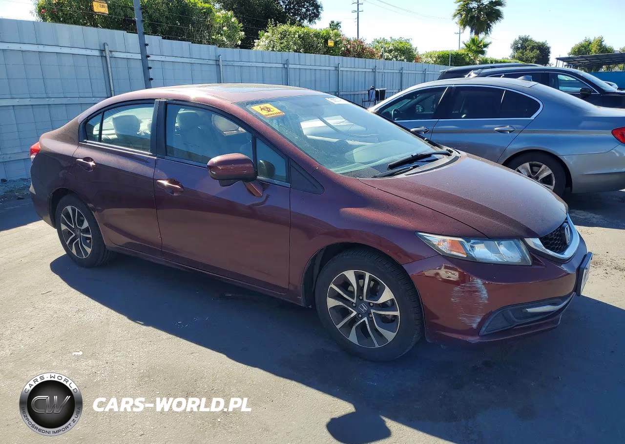2015 Honda Civic Ex VIN:2HGFB2F82FH510529 - 4