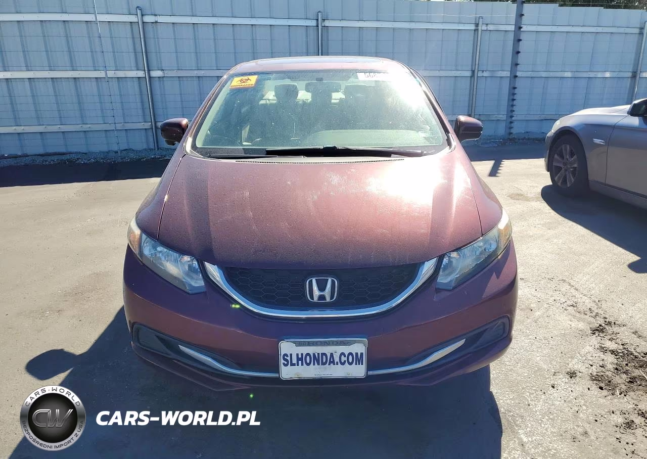 2015 Honda Civic Ex VIN:2HGFB2F82FH510529 - 5
