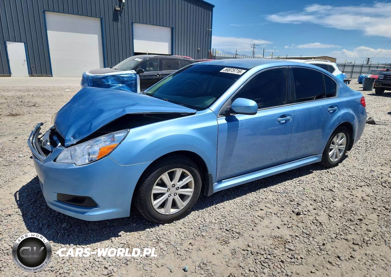 2012 Subaru Legacy 2.5I Premium VIN:4S3BMCC63C3011964 - 1
