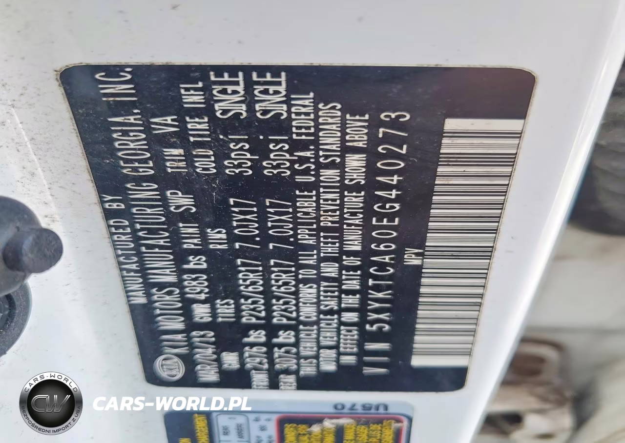 2014 Kia Sorento Lx VIN:5XYKTCA60EG440273 - 13