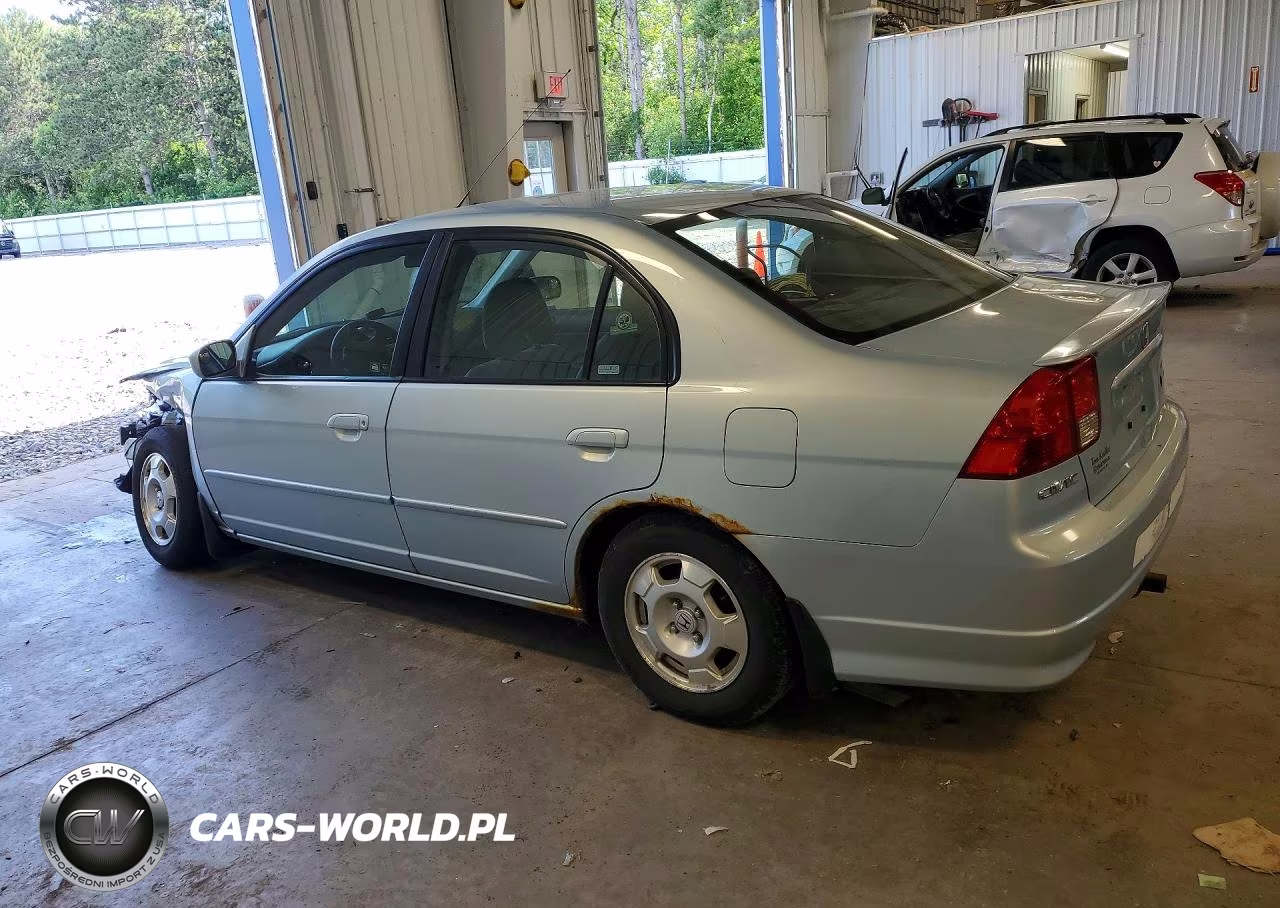 2005 Honda Civic Hybrid VIN:JHMES96695S007488 - 2