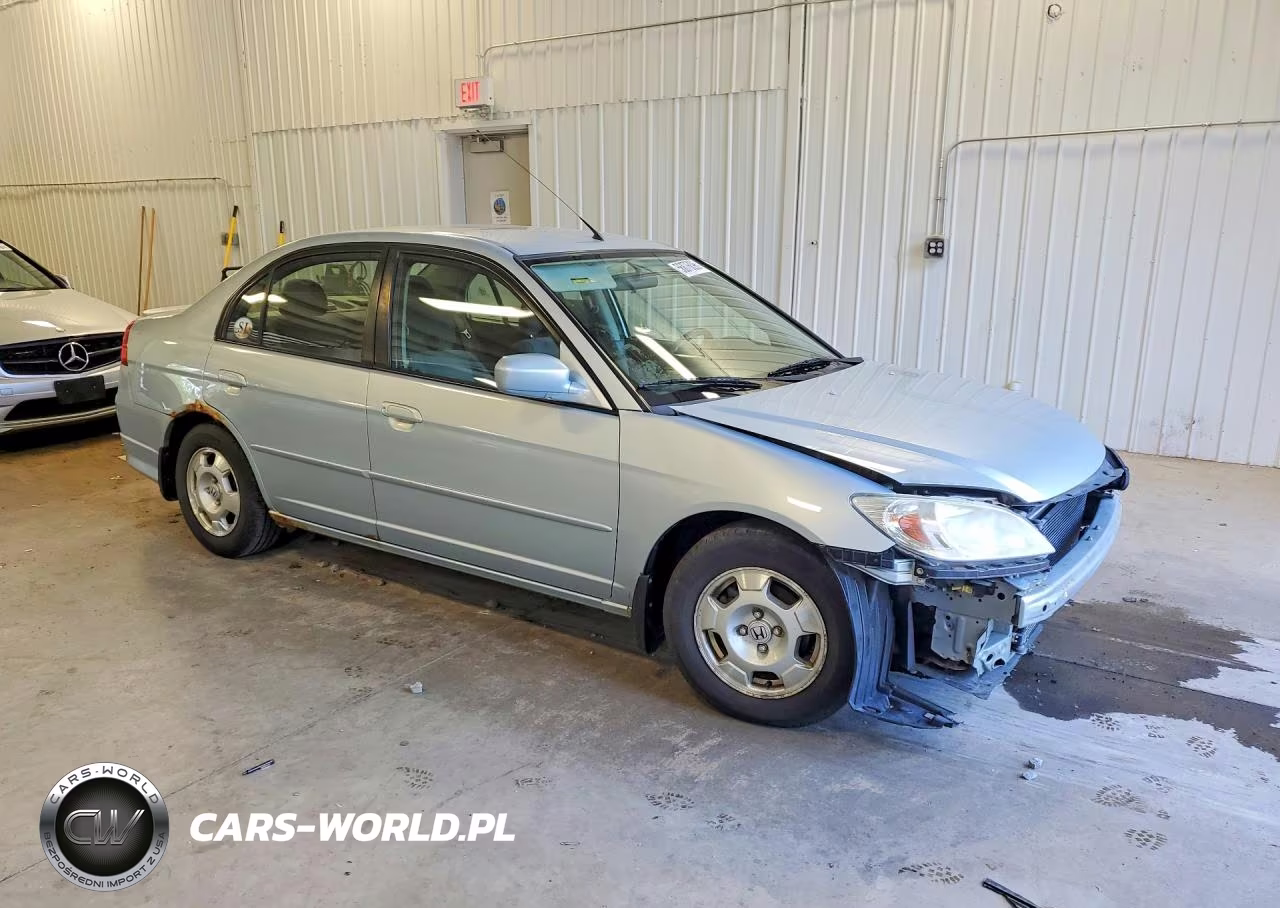 2005 Honda Civic Hybrid VIN:JHMES96695S007488 - 4