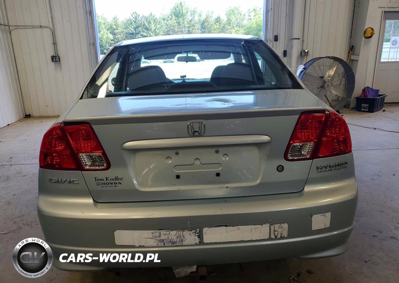 2005 Honda Civic Hybrid VIN:JHMES96695S007488 - 6