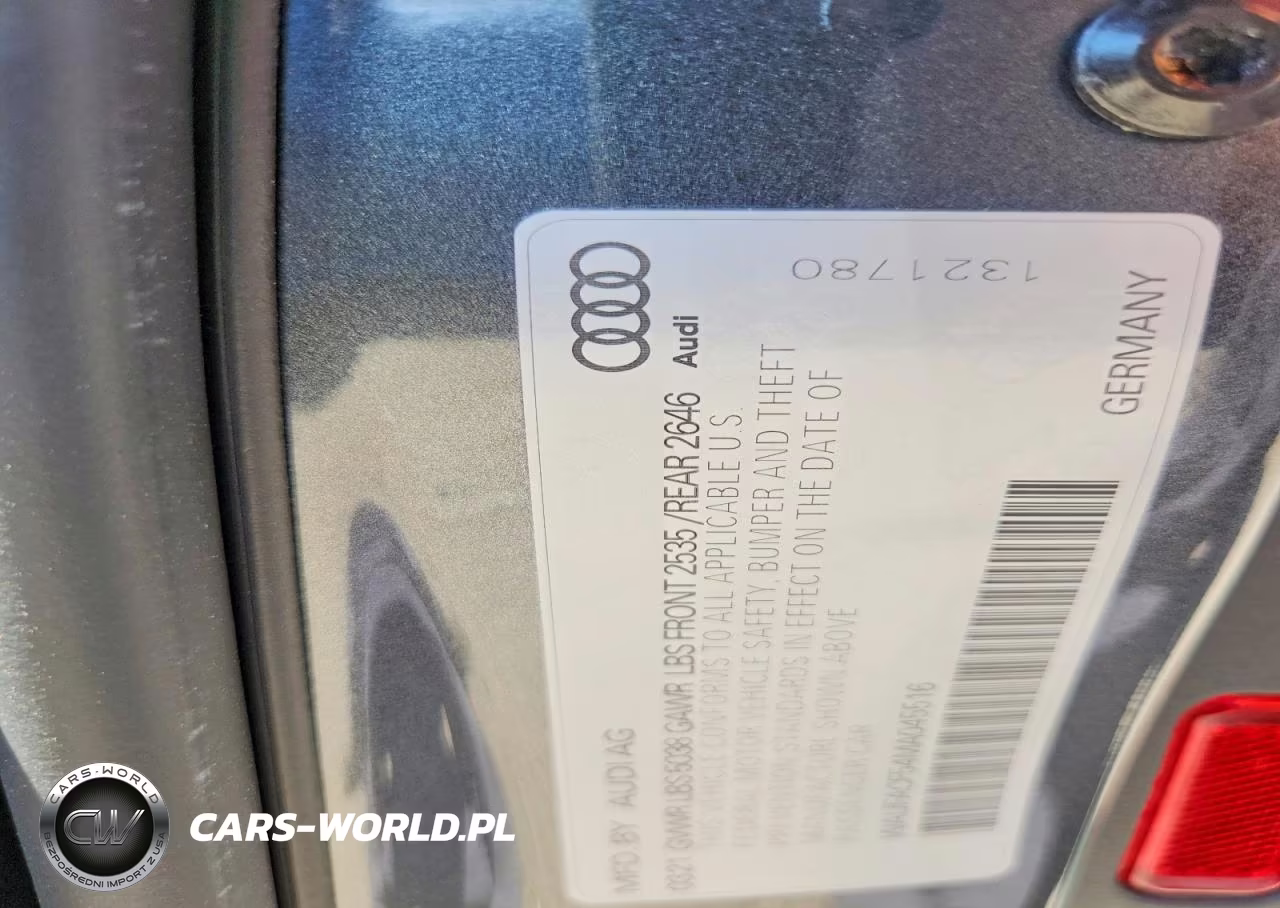 2021 Audi A5 Sport VIN:WAUFACF54MA045516 - 12