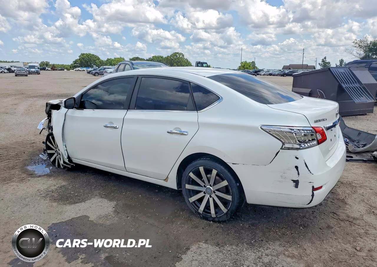 2014 Nissan Sentra S VIN:3N1AB7AP2EL661870 - 2