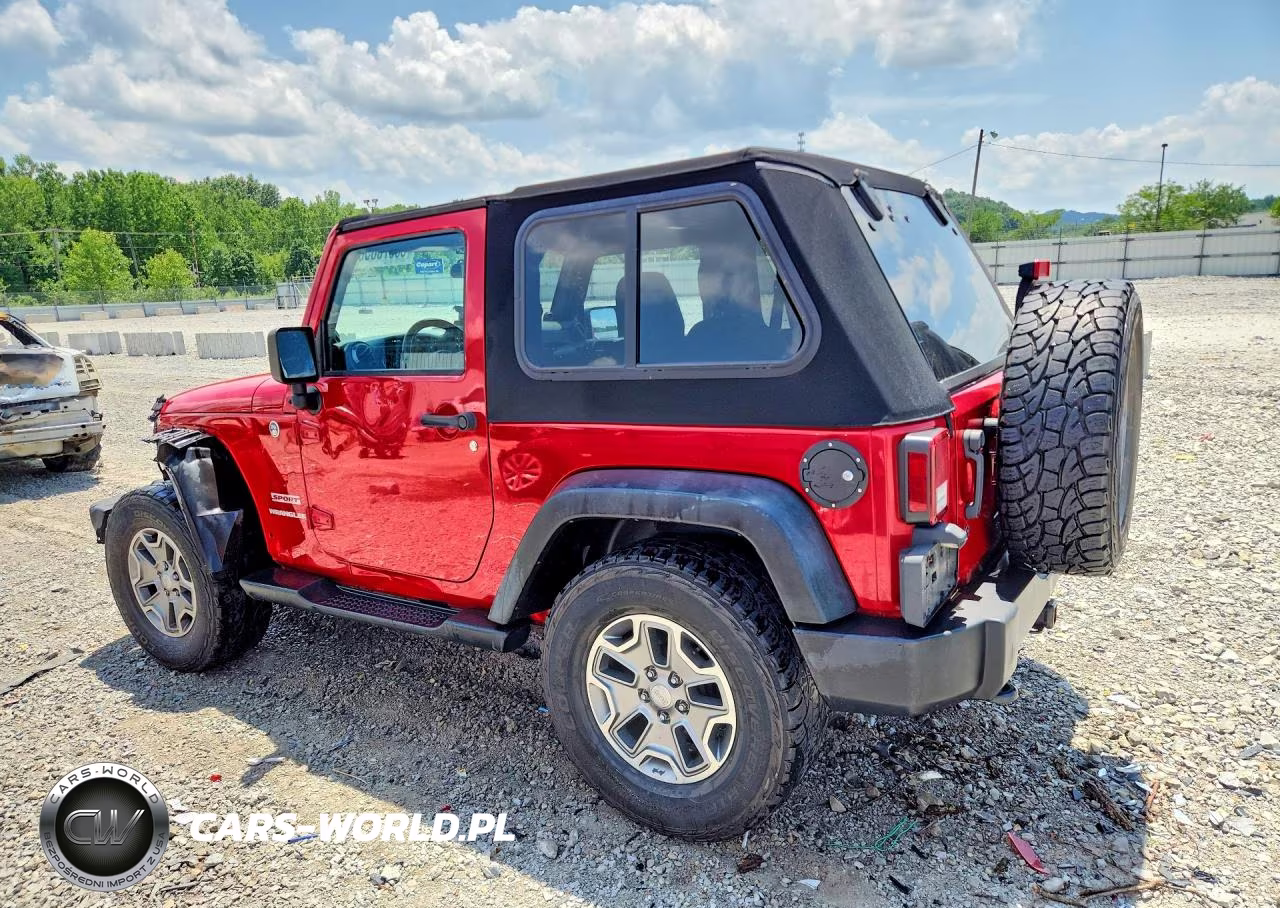 2012 Jeep Wrangler Sport VIN:1C4AJWAG9CL194109 - 2