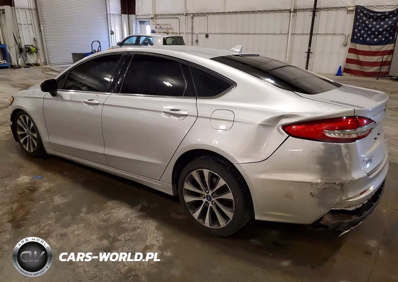 2019 Ford Fusion Se VIN:3FA6P0T98KR254029 - 2