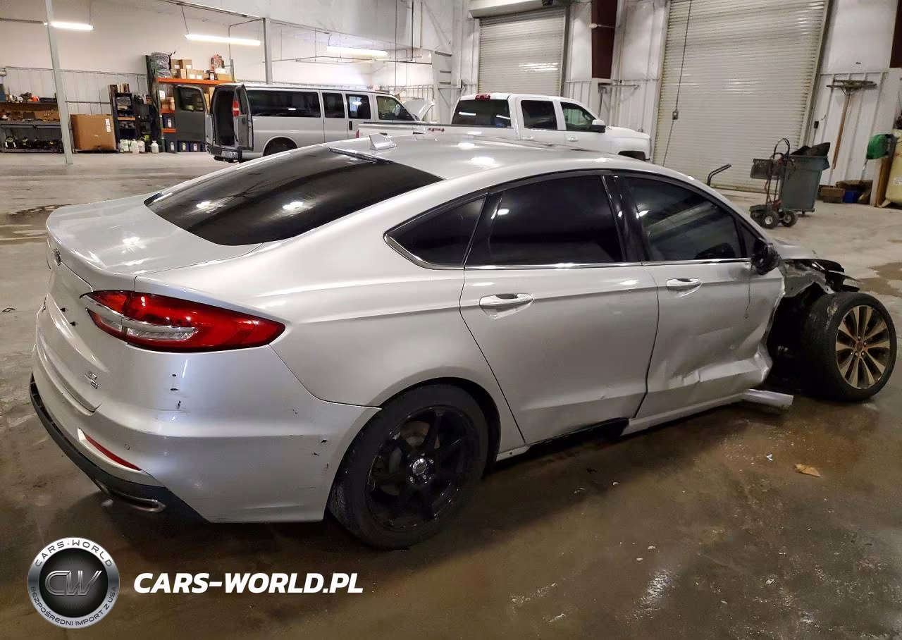 2019 Ford Fusion Se VIN:3FA6P0T98KR254029 - 3