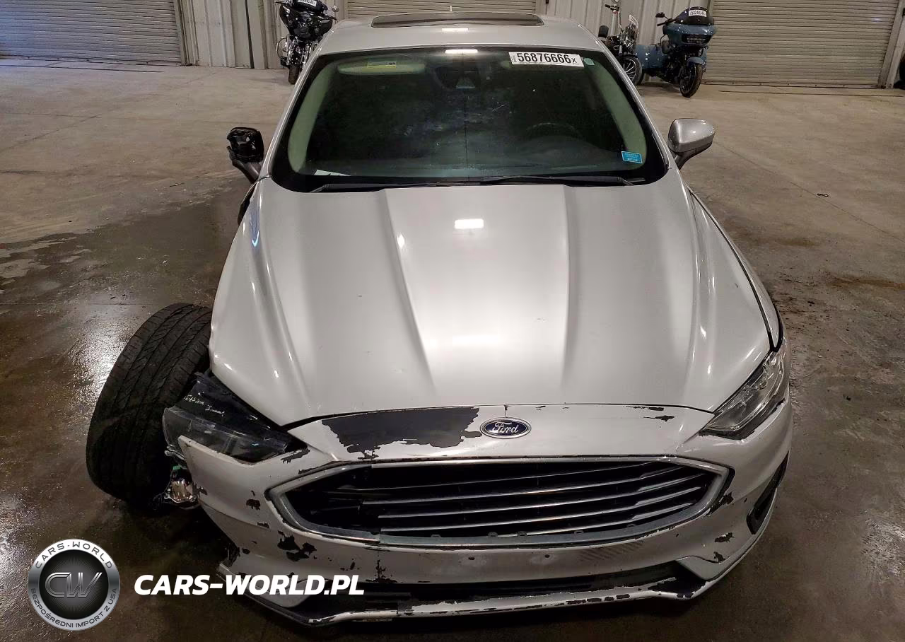 2019 Ford Fusion Se VIN:3FA6P0T98KR254029 - 5