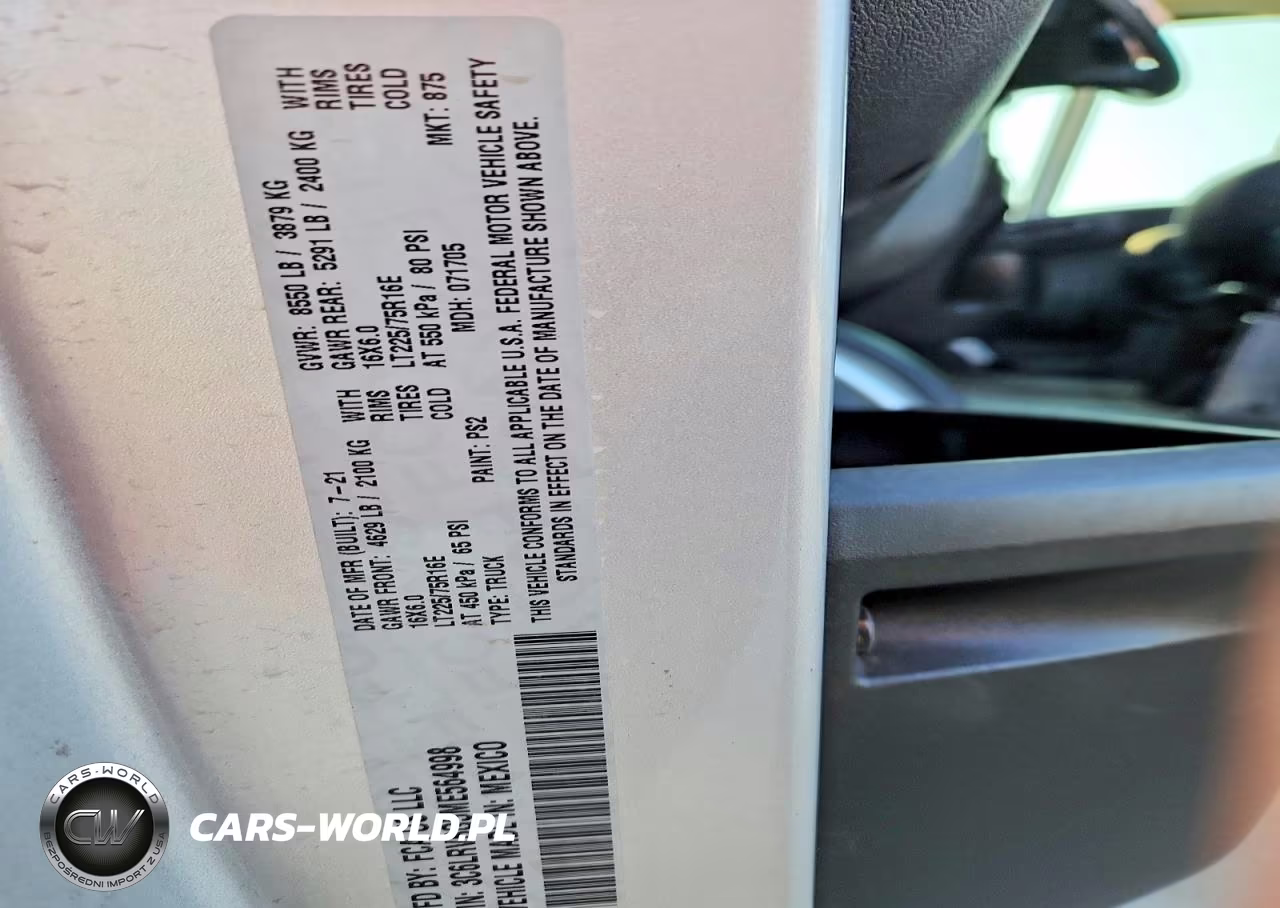 2021 Ram Promaster 1500 1500 High VIN:3C6LRVBG5ME564998 - 13