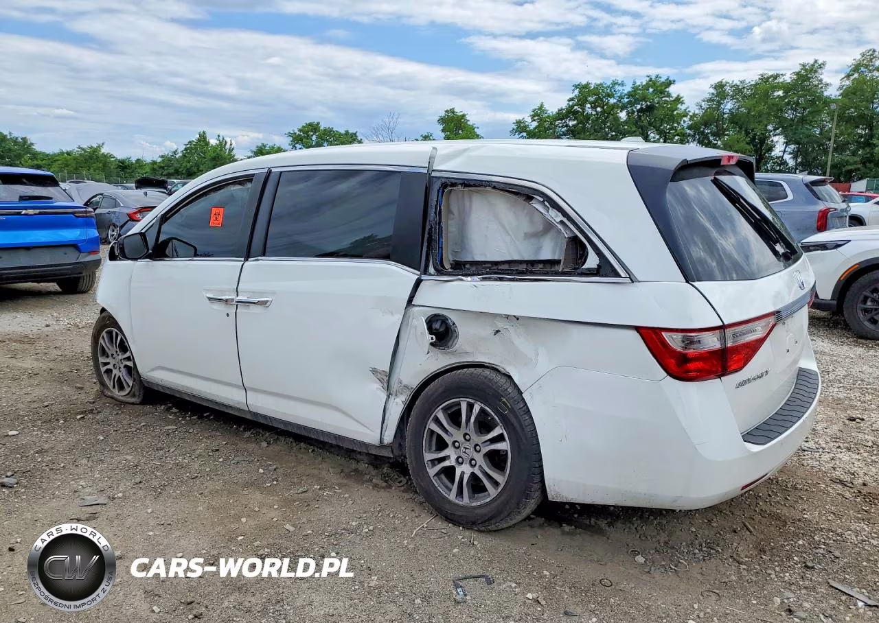 2012 Honda Odyssey Exl VIN:5FNRL5H68CB032267 - 2