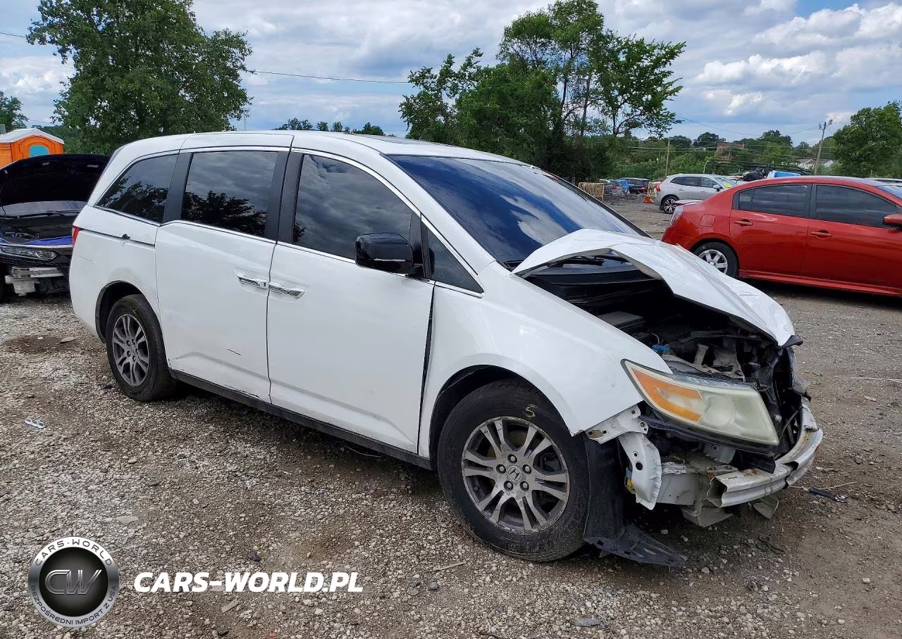 2012 Honda Odyssey Exl VIN:5FNRL5H68CB032267 - 4