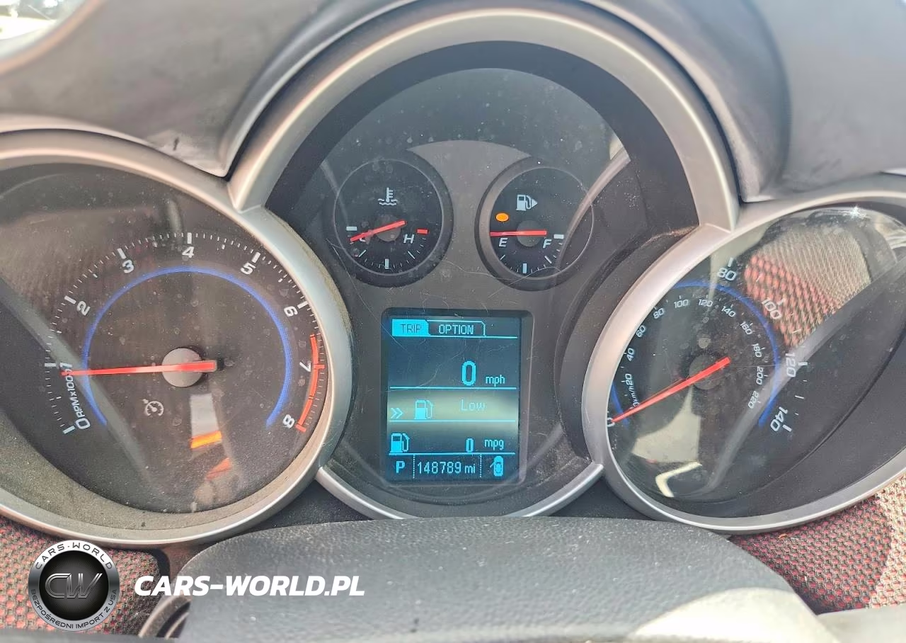 2013 Chevrolet Cruze Lt VIN:1G1PC5SB4D7329422 - 9