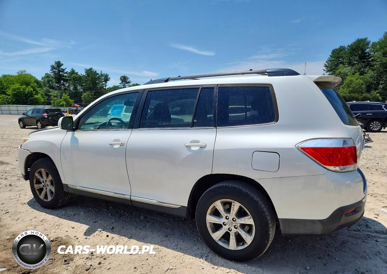 2012 Toyota Highlander Se VIN:5TDBK3EH3CS096971 - 2