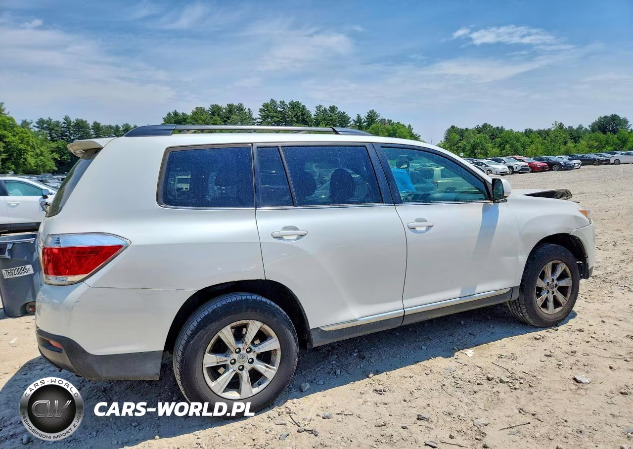 2012 Toyota Highlander Se VIN:5TDBK3EH3CS096971 - 3