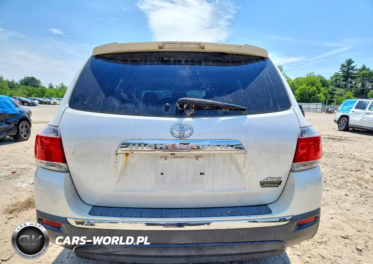 2012 Toyota Highlander Se VIN:5TDBK3EH3CS096971 - 6