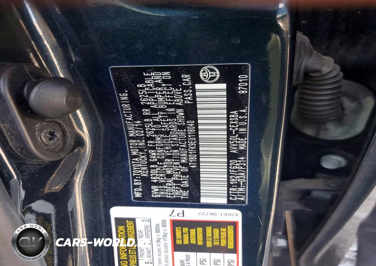 2014 Toyota Camry Hybrid Se VIN:4T1BD1FK9EU118040 - 12