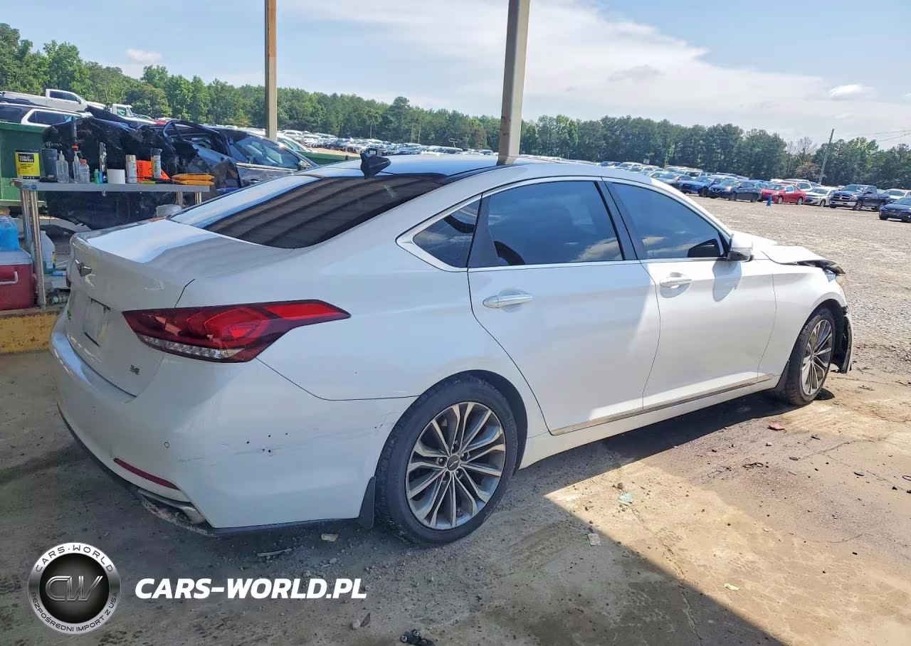 2017 Genesis G80 3.8 VIN:KMHGN4JE8HU175405 - 3