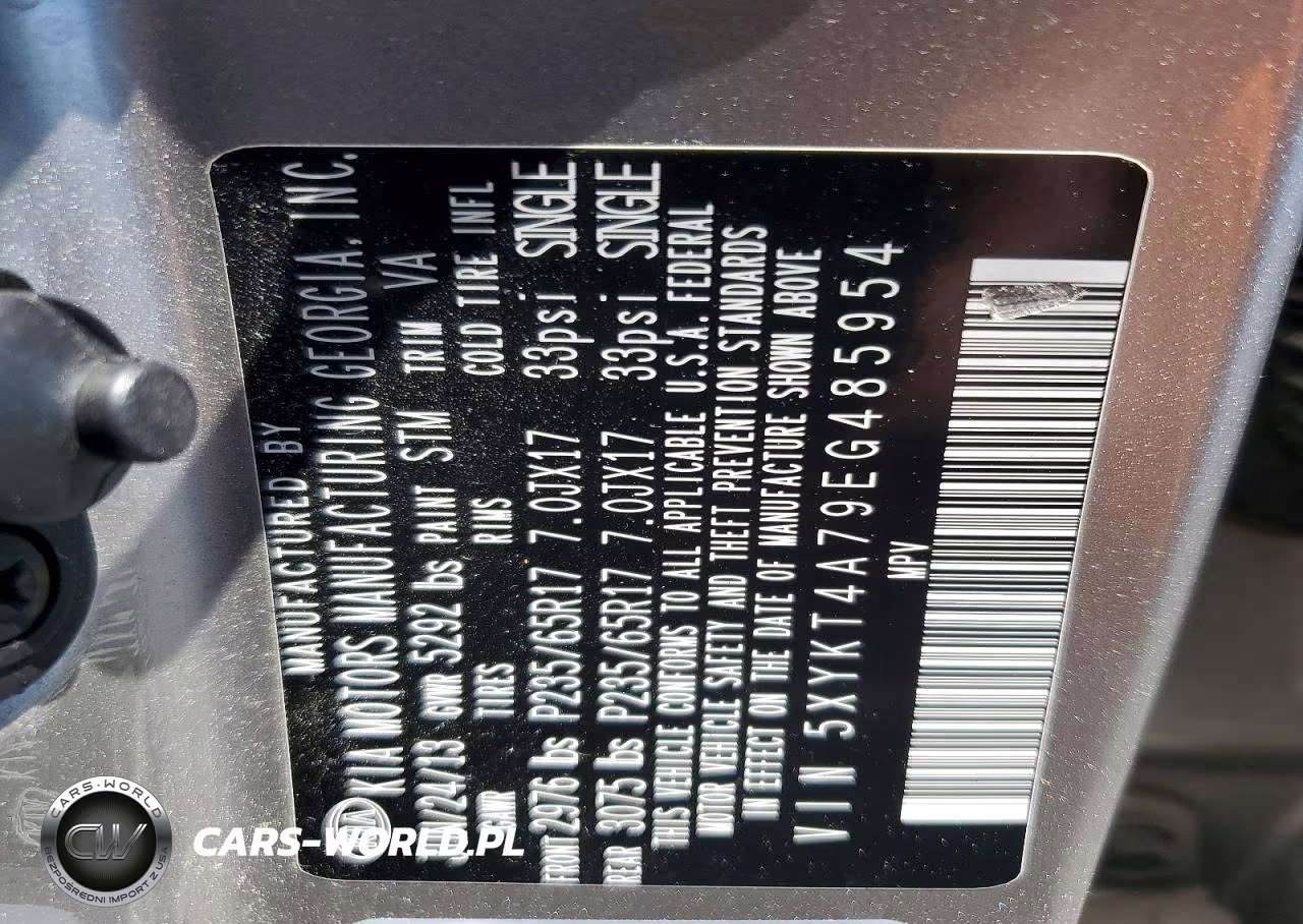 2014 Kia Sorento Lx VIN:5XYKT4A79EG485954 - 13
