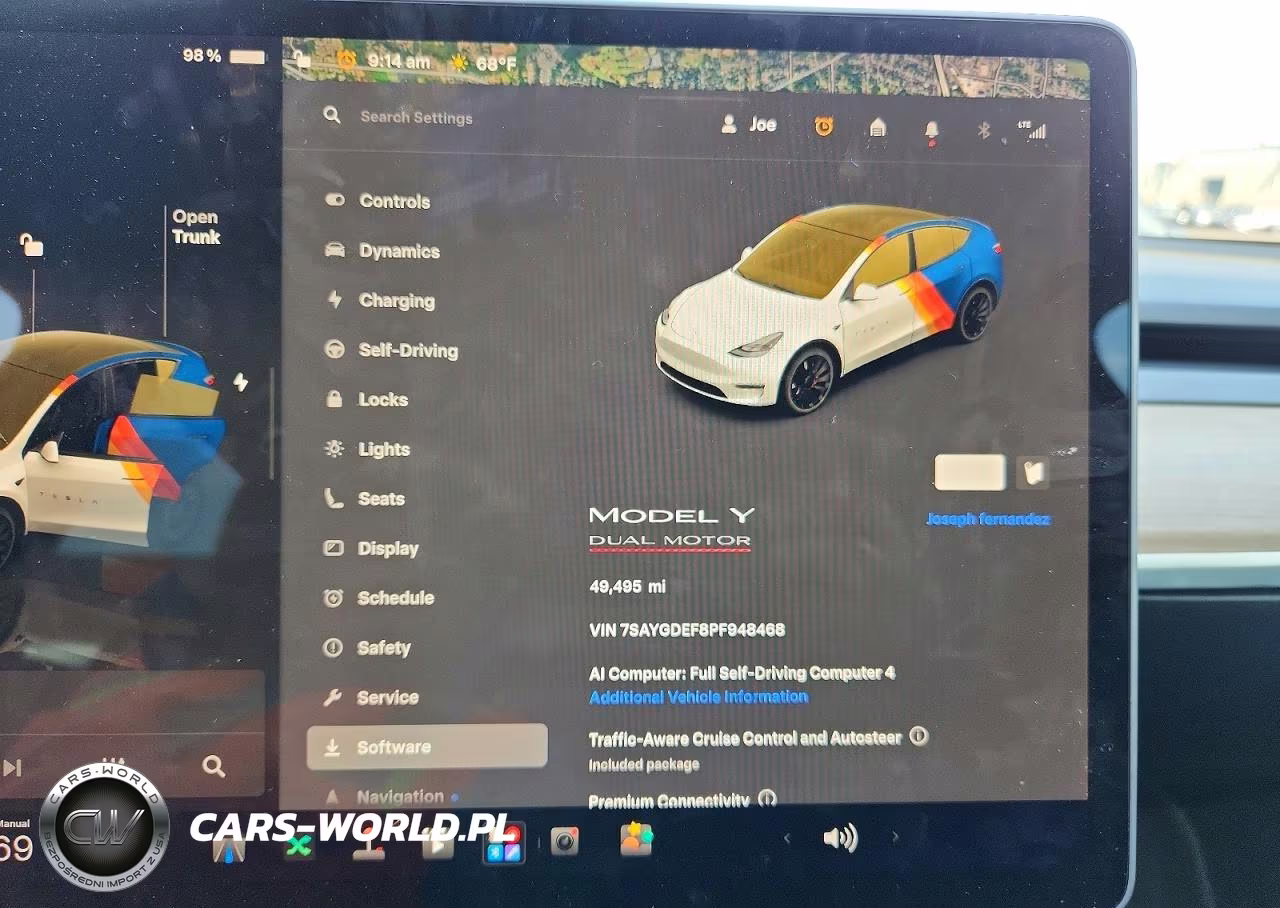 2023 Tesla Model Y VIN:7SAYGDEF8PF948468 - 9