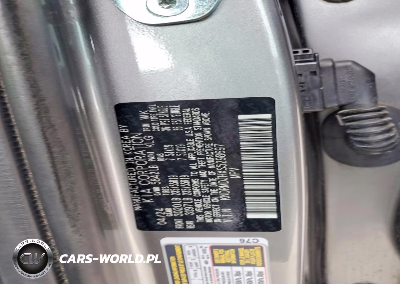 2025 Kia Sorento Sx Prestige VIN:KNDRMDJHXS5298697 - 12