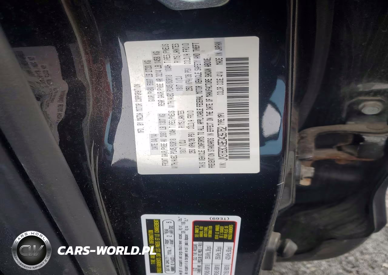 2014 Mazda Cx-9 Touring VIN:JM3TB3CV9E0439762 - 13