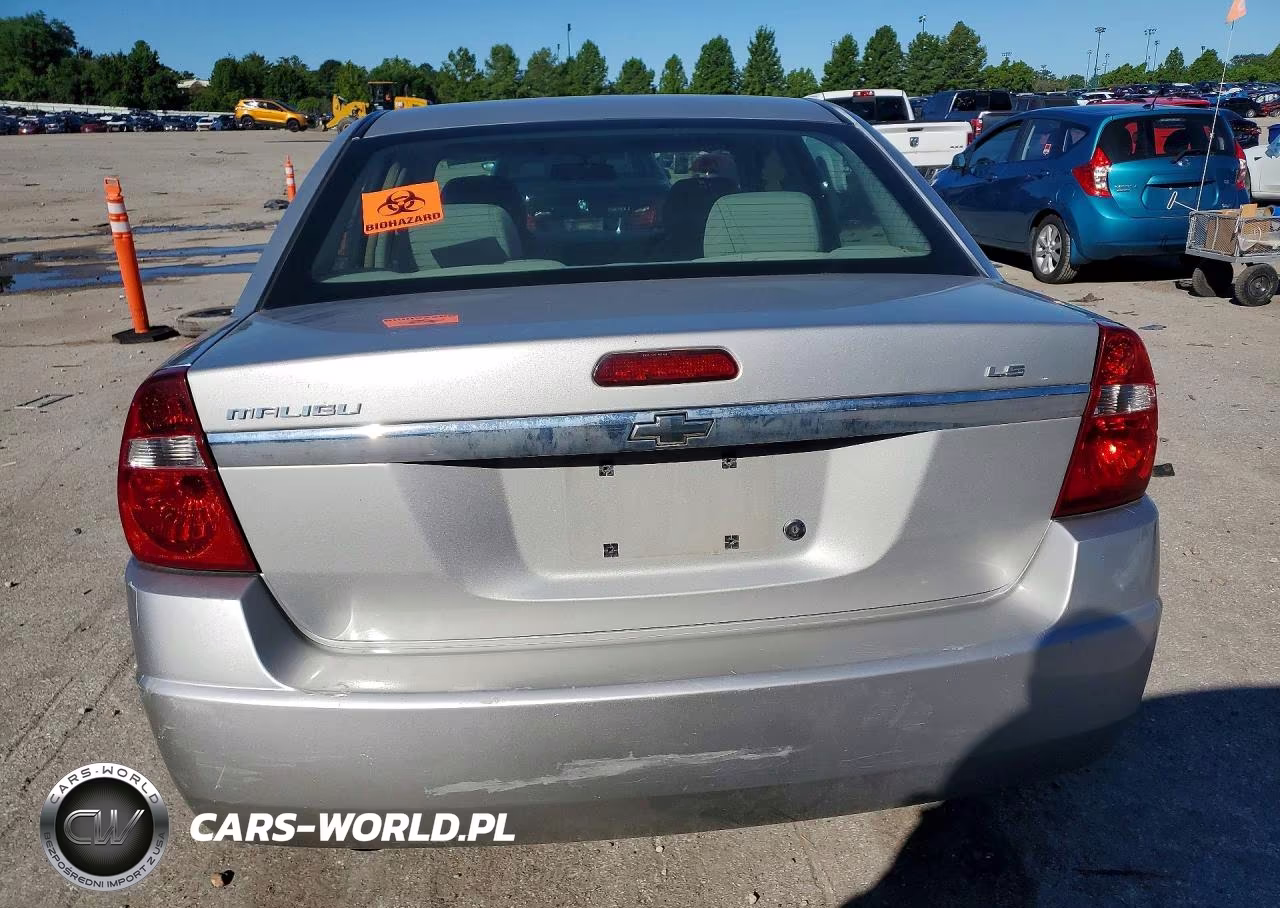 2006 Chevrolet Malibu Ls VIN:1G1ZS51F26F284165 - 6