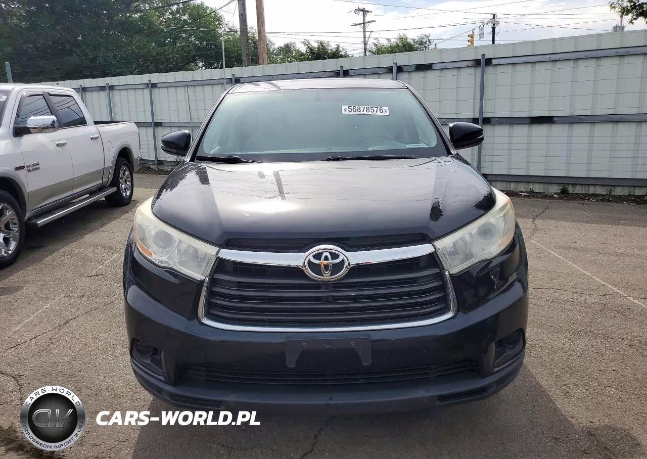 2014 Toyota Highlander Le VIN:5TDZARFH0ES007797 - 5