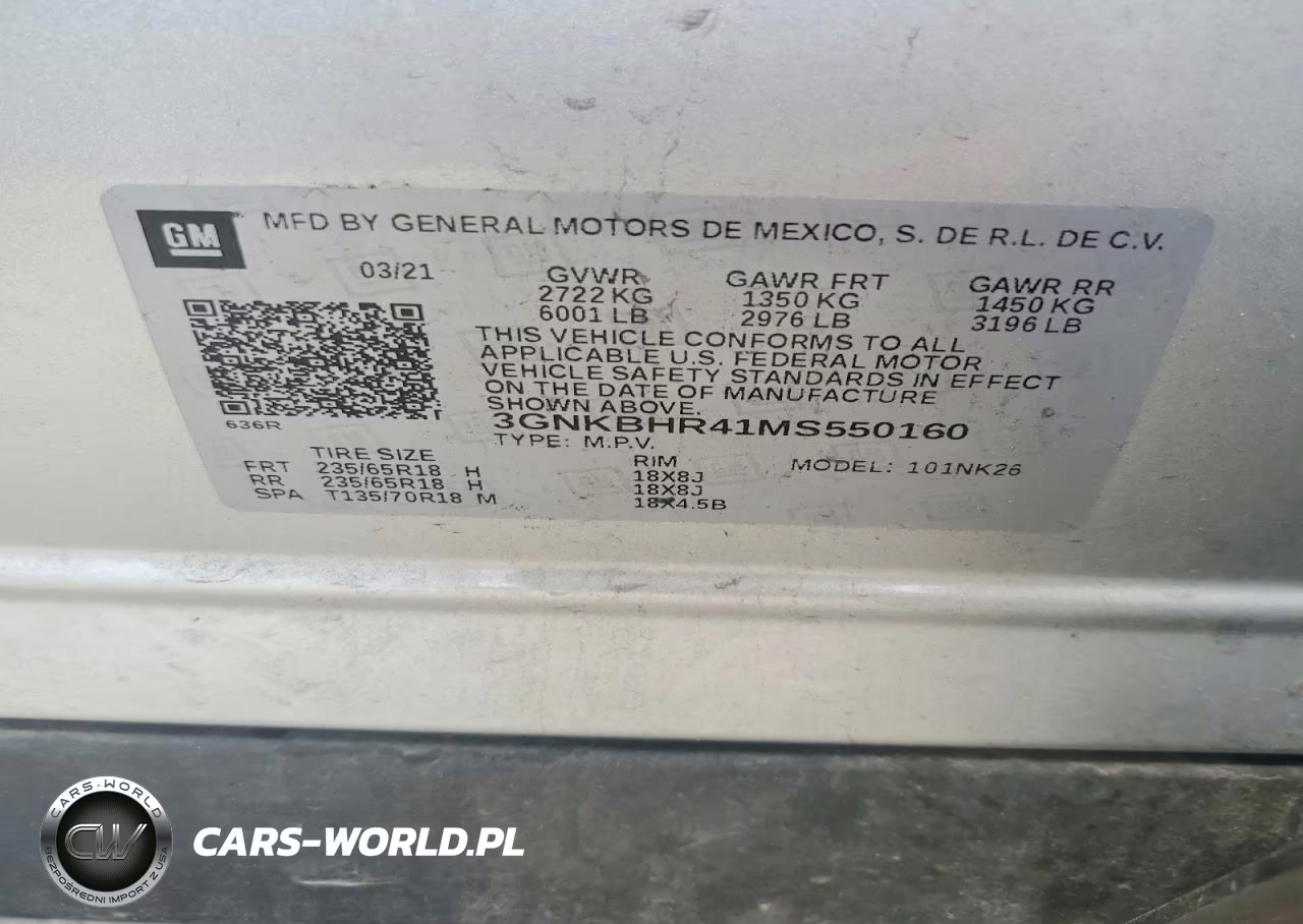 2021 Chevrolet Blazer 2Lt VIN:3GNKBHR41MS550160 - 13