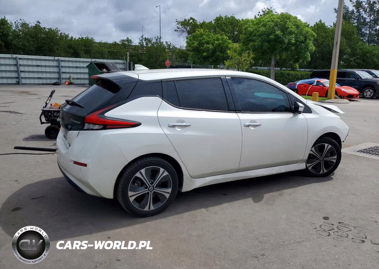 2020 Nissan Leaf Sl Plus VIN:1N4BZ1DP8LC307078 - 3