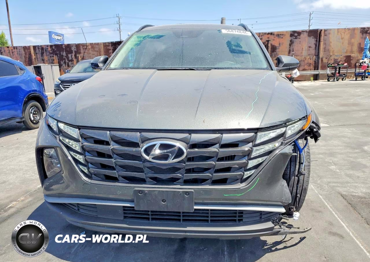 2024 Hyundai Tucson Blue VIN:KM8JBCD15RU202787 - 5