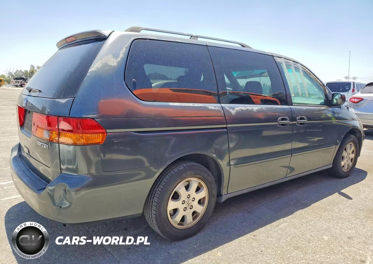 2003 Honda Odyssey Ex-L With Res VIN:5FNRL18663B157244 - 3