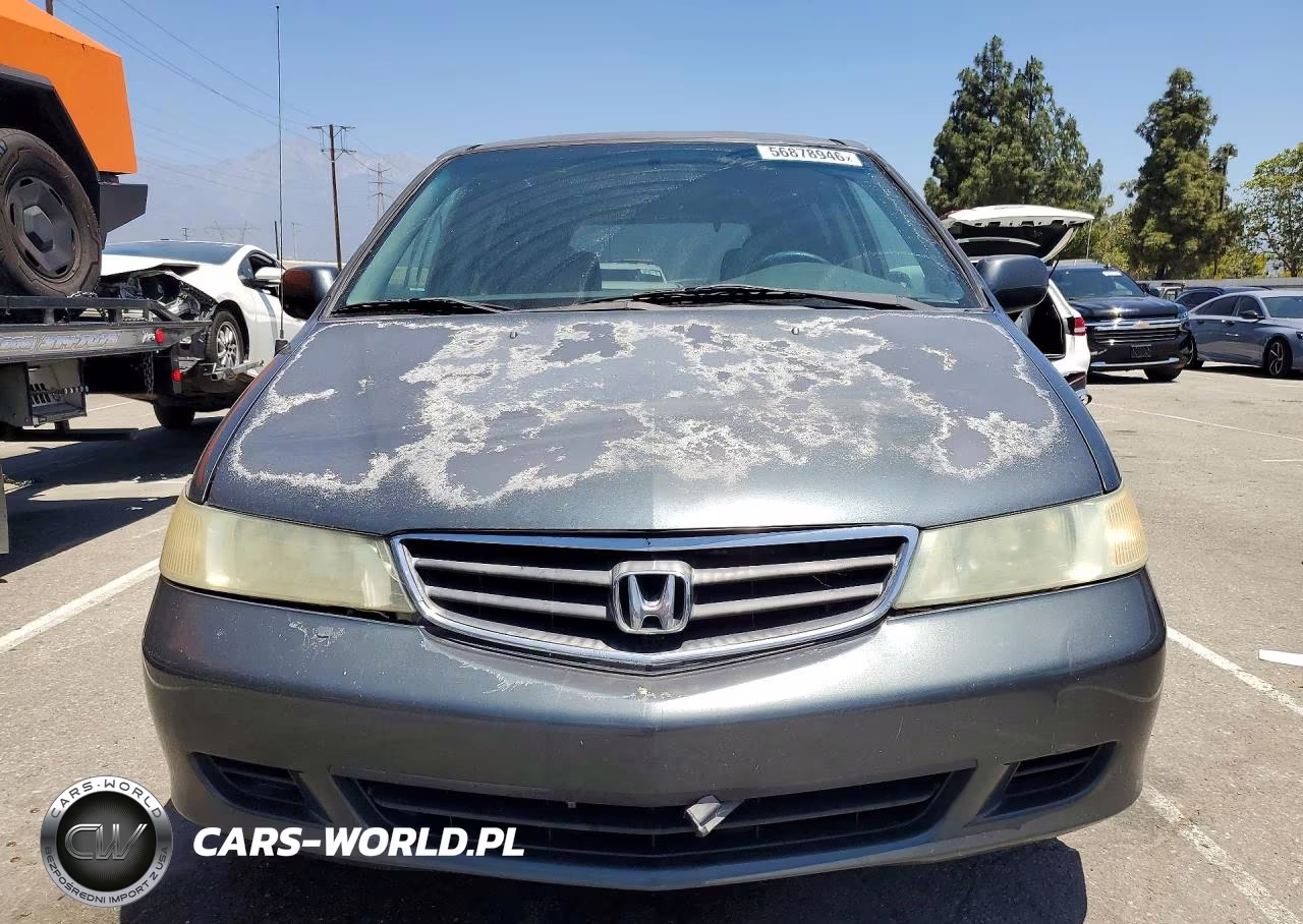 2003 Honda Odyssey Ex-L With Res VIN:5FNRL18663B157244 - 5