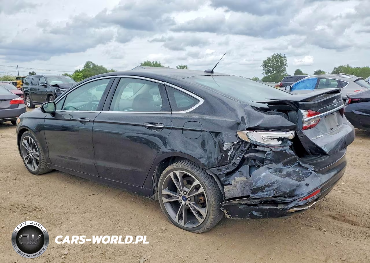 2017 Ford Fusion Titanium VIN:3FA6P0K94HR162829 - 2