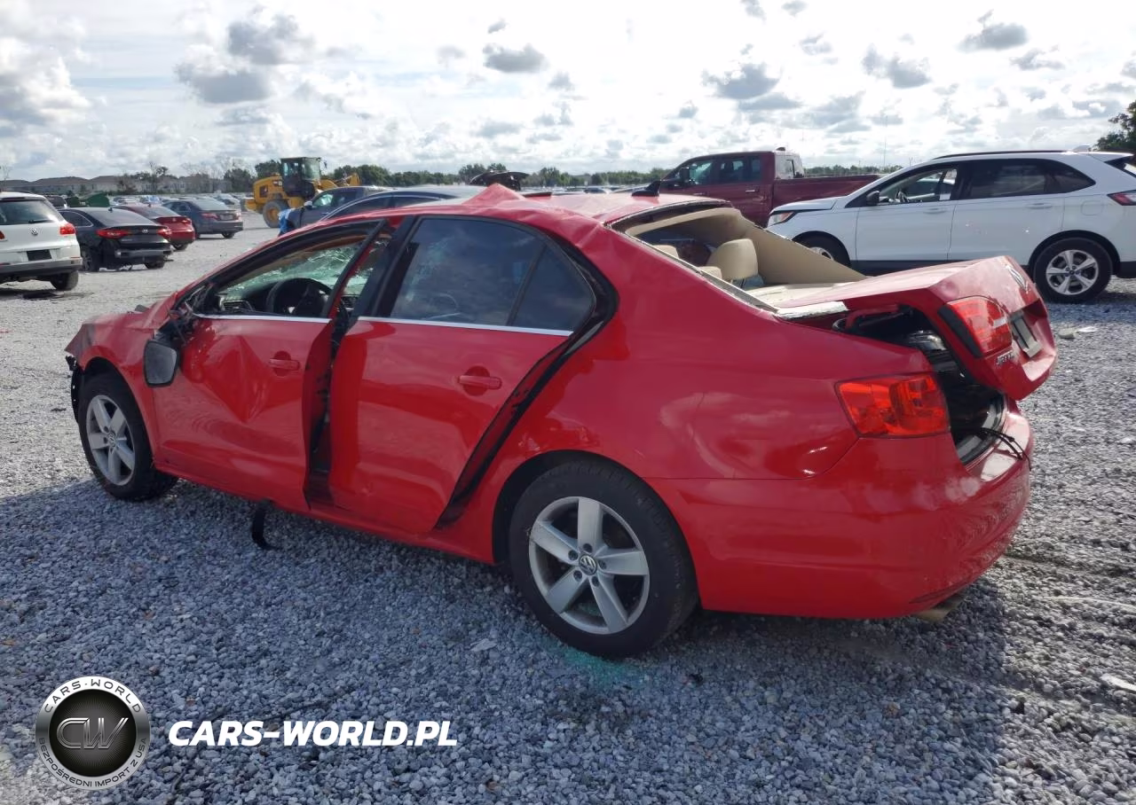 2012 Volkswagen Jetta Tdi VIN:3VW3L7AJ6CM413396 - 2