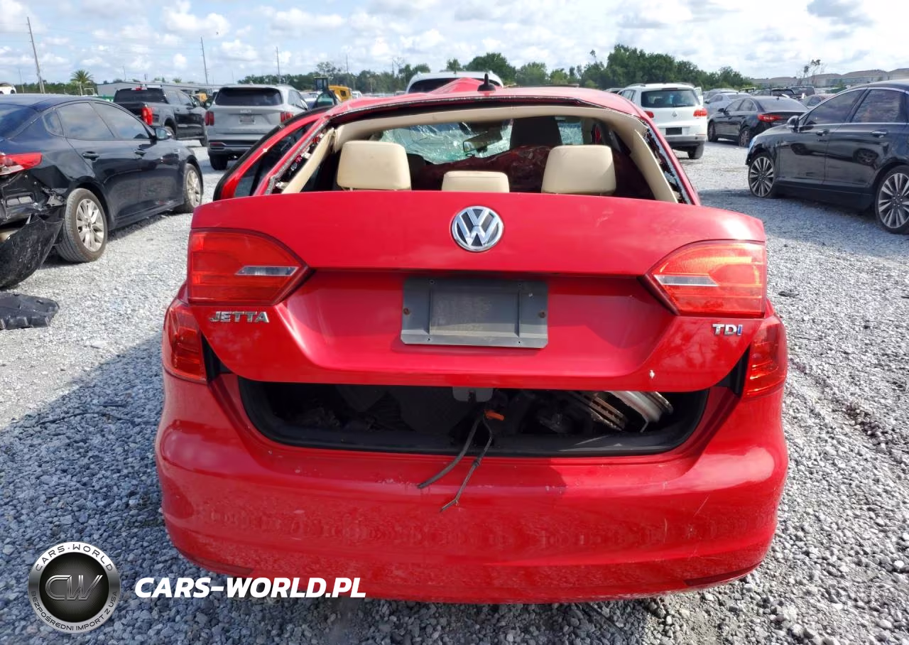 2012 Volkswagen Jetta Tdi VIN:3VW3L7AJ6CM413396 - 6