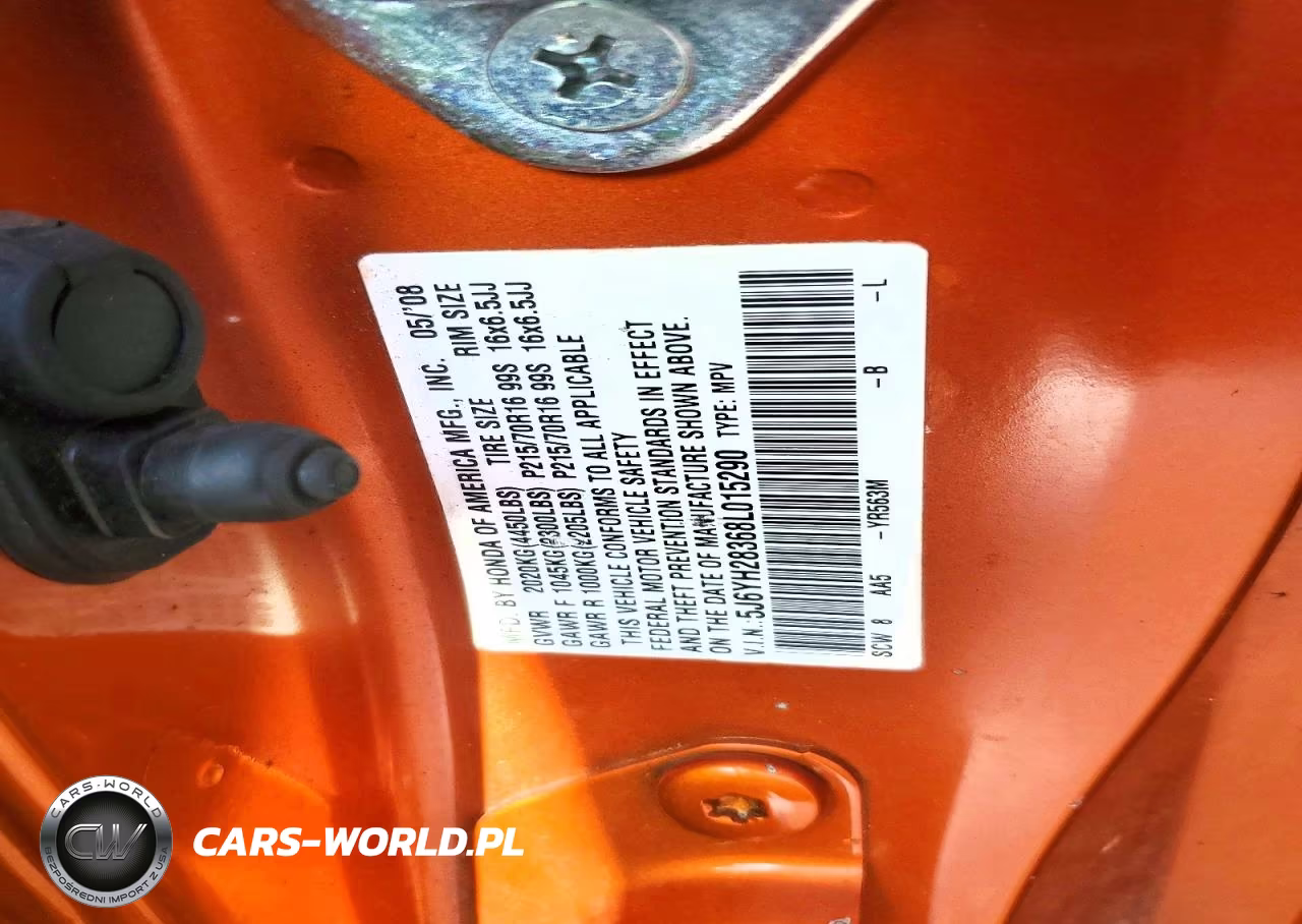 2008 Honda Element Lx VIN:5J6YH28368L015290 - 13