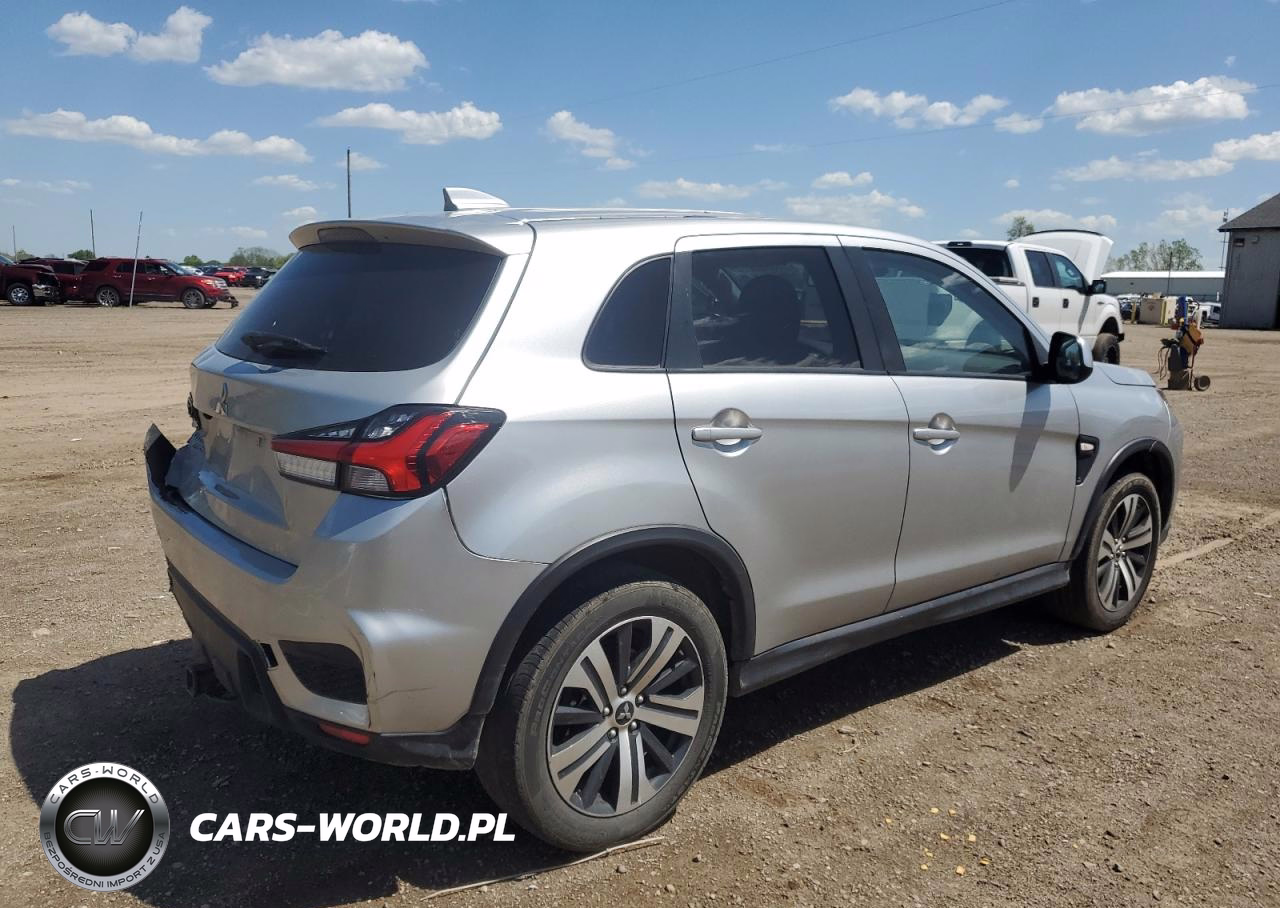 2021 Mitsubishi Outlander Sport Es VIN:JA4APUAU5MU035411 - 3