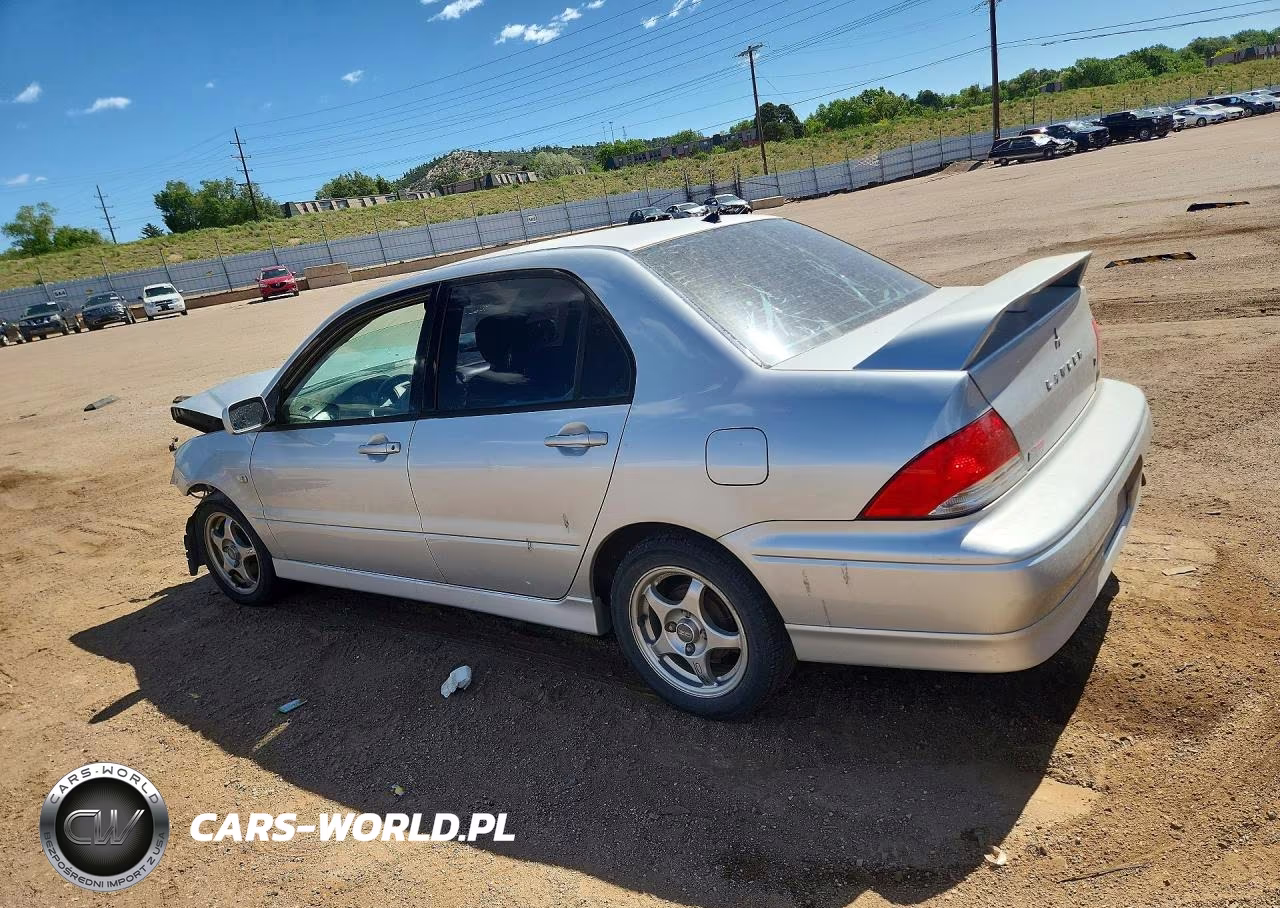 2002 Mitsubishi Lancer Oz Rally VIN:JA3AJ86E72U063593 - 2