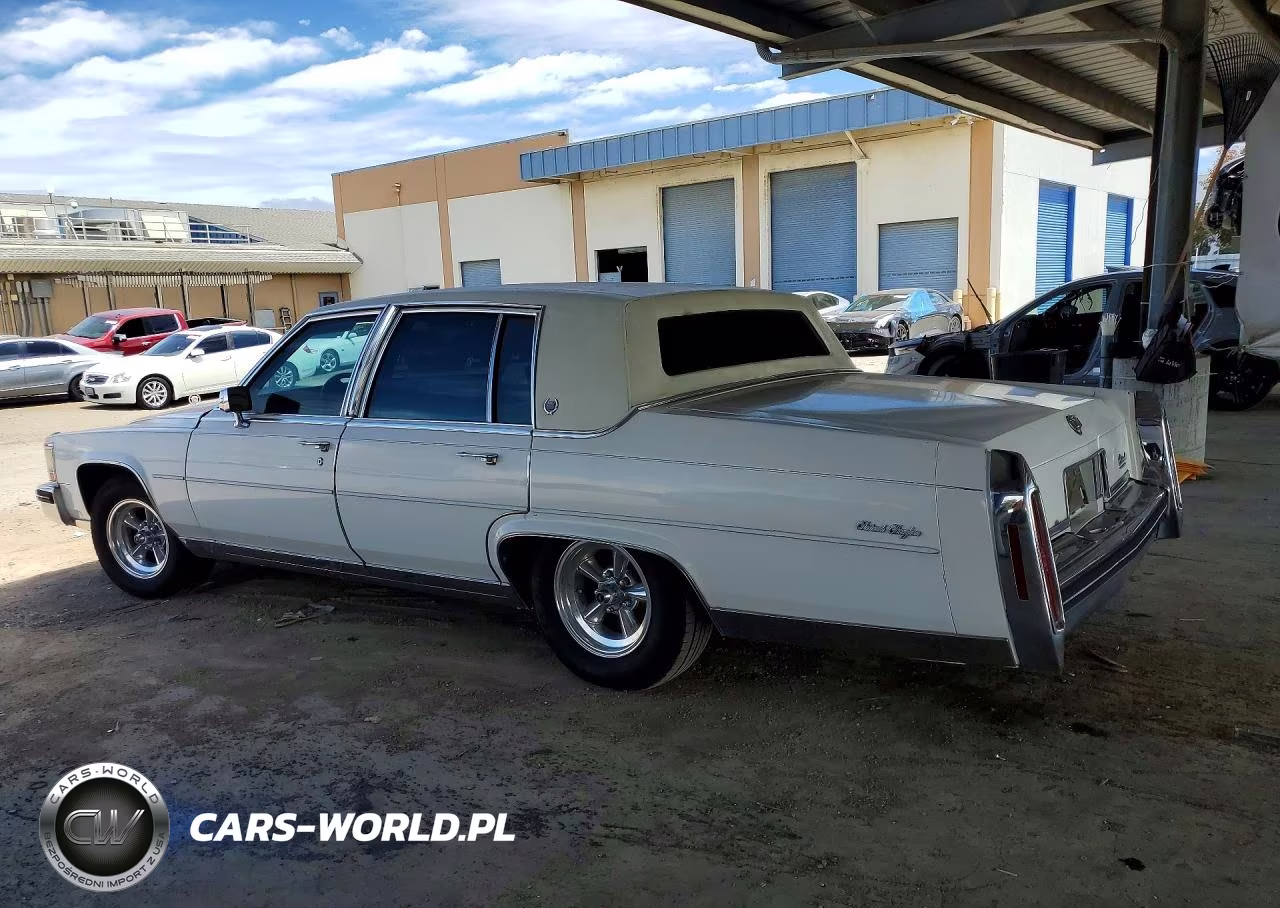 1984 Cadillac Fleetwood Brougham VIN:1G6AW6988E9064193 - 2